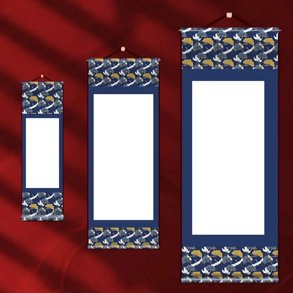 

Painting Drawing Paper Vintage Rice Paper Scroll Self-made Gifts Hand-rolled Blank Hanging Blank Scroll Handcrafts S/M/L