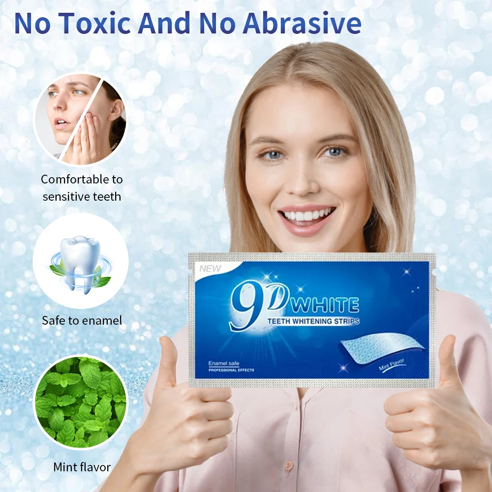 Paski do wybielania zębów 9D b – Teeth Whitening With Peroxide recenzja i cena