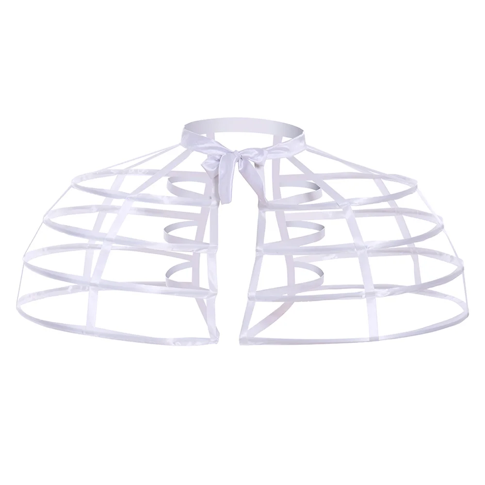 Cosplayitem Rococo Victoriaanse jurk Petticoat onderrok fietstas drukte middeleeuwse burgeroorlog jurk kooi frame Petticoat