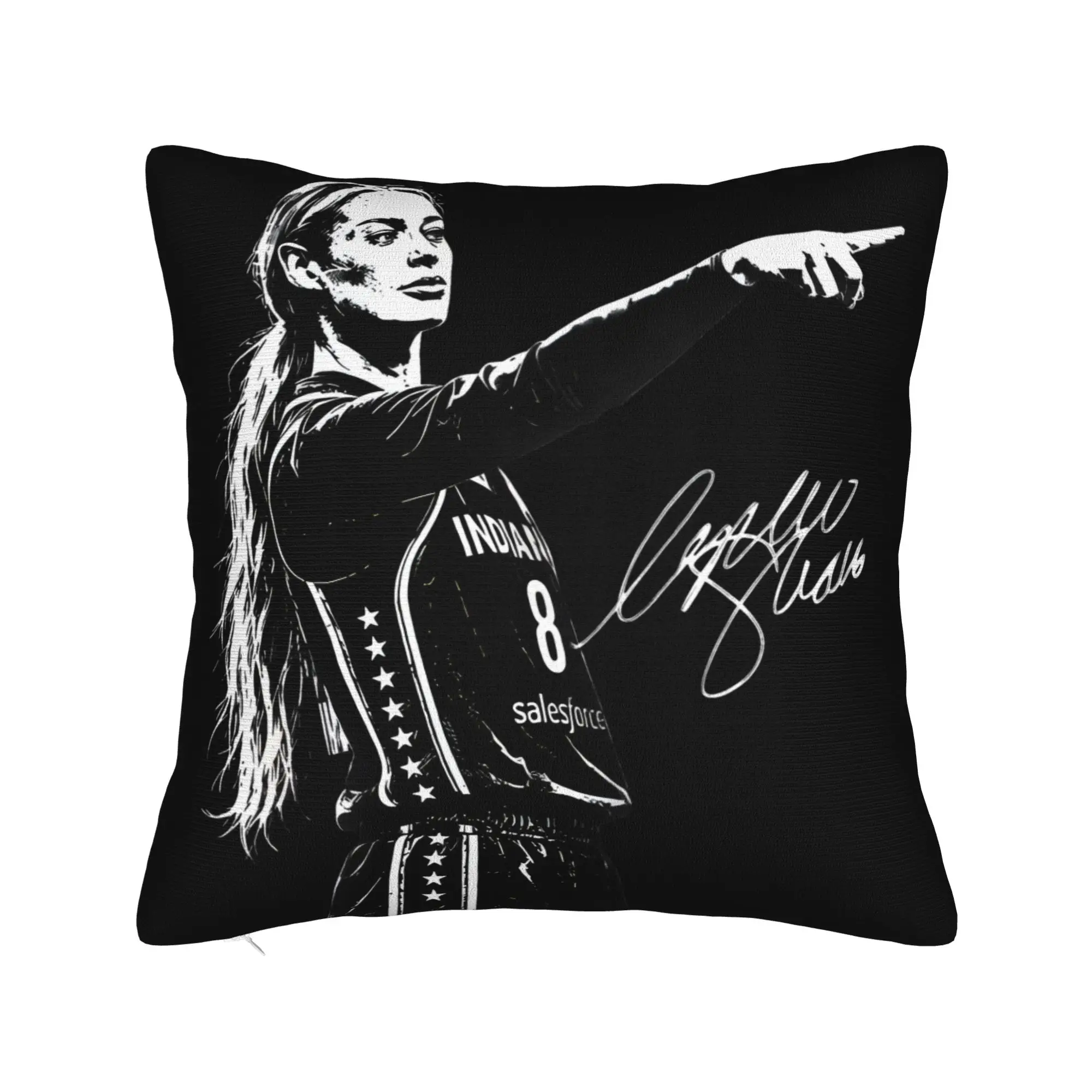Sophie Cunningham Pointing Meme Pillow Covers Merch Printed Cushion Cover Decorations Throw Pillow Case Cover Car Multiple Sizes