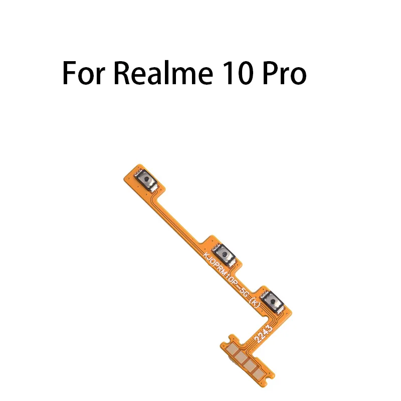 

Power ON OFF Mute Switch Control Key Volume Button Flex Cable For Realme 10 Pro