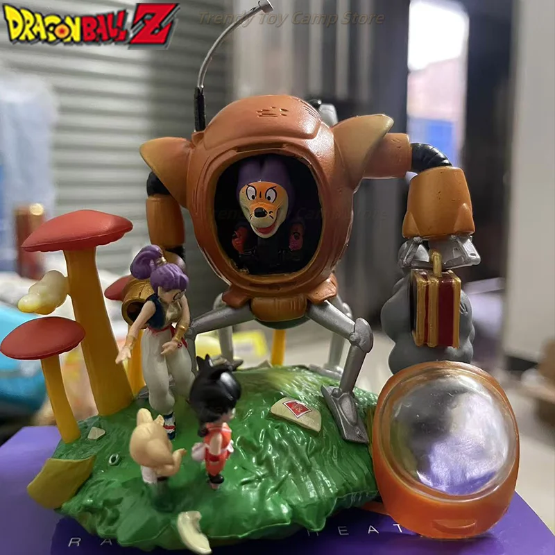 

Dragon Ball Рисунок Шу Аниме Фигурки Шу Робот против Сон Гоку Фигурка Модель Статуя Кукла Коллекция Украшения Игрушки Подарки