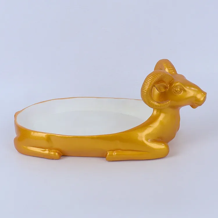 Creative Animal Shaped Dinner Plate, Dry Ice Serving Platter for Hot Pot Seafood Sashimi Restaurant Use