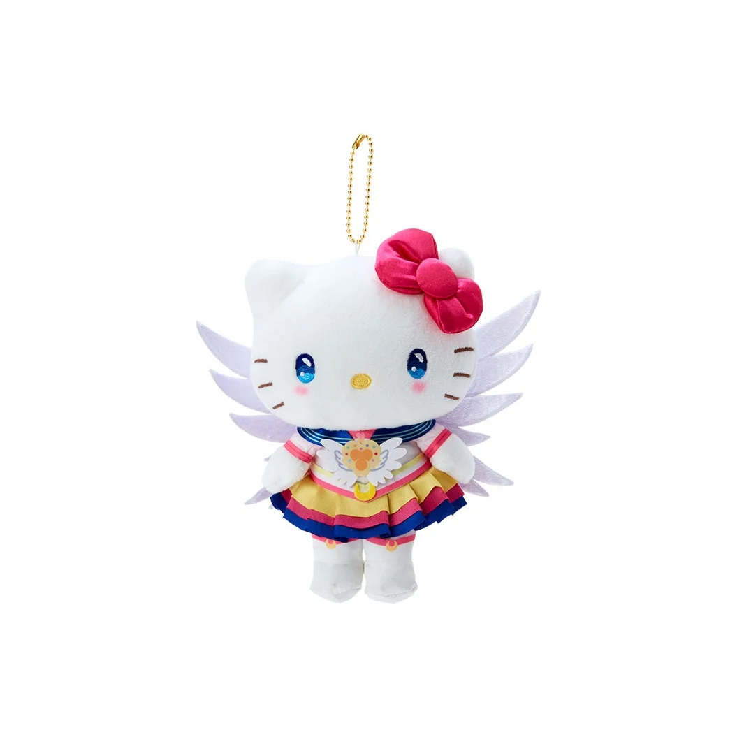 Sanrio Hello Kitty Hello Kitty Sailor Moon Cosmos Theater Edition, Keychain Cute Dolls Plush Charm H19cm 052574