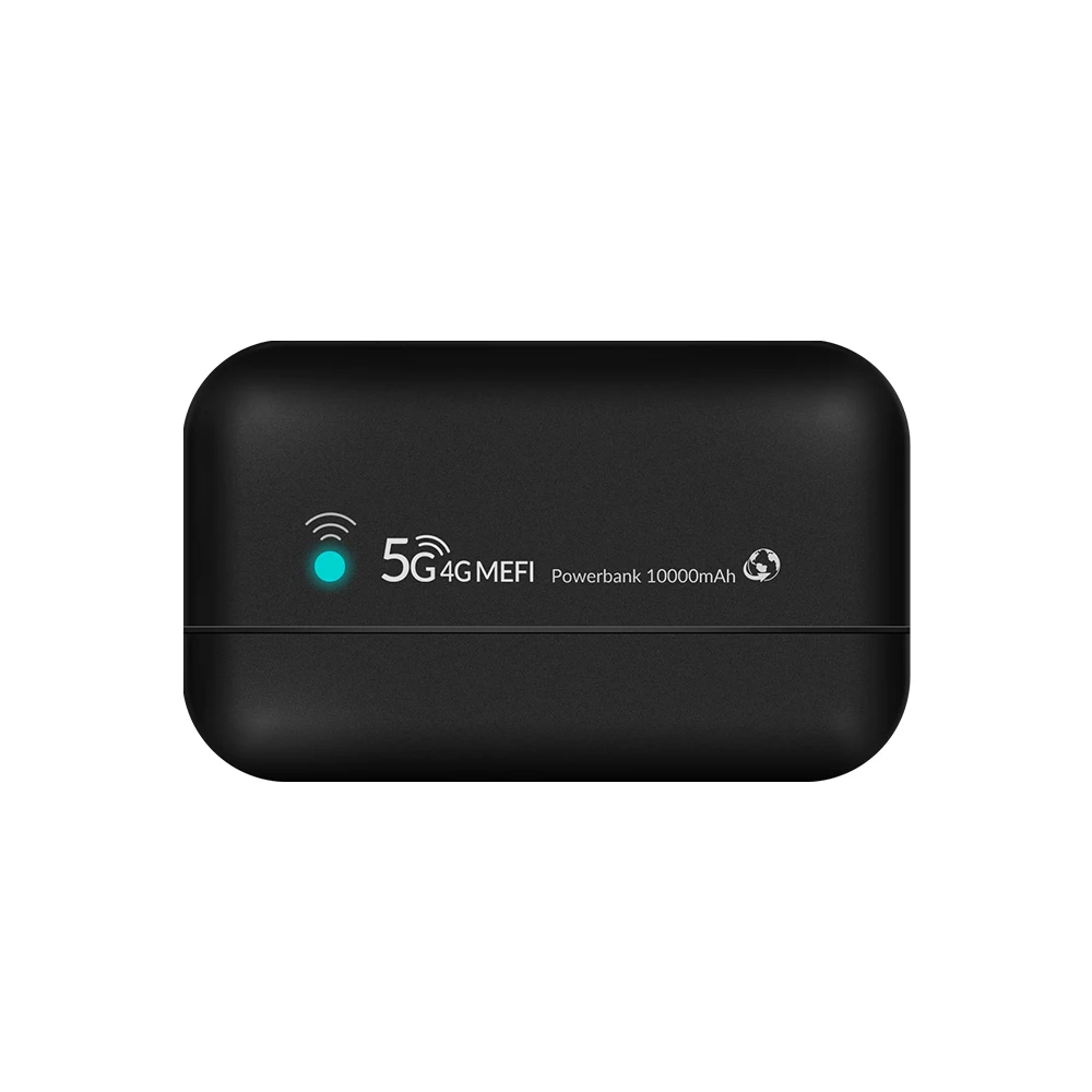 PW100 4G LTE Mobile Router Type-C USB Hotspot Portable Power Bank Pocket WIFI with 10000mAh Wireless MIFI