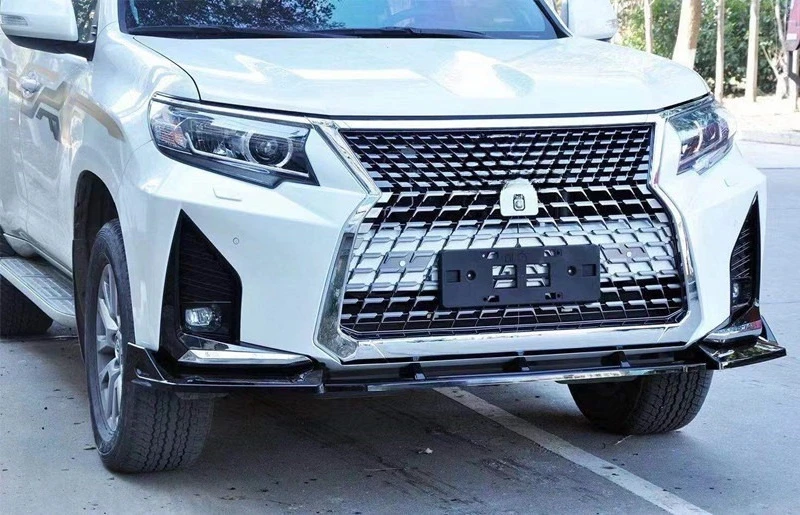 Grille Bumper Cover for Toyota Prado,FOR Lexus GX Style Front Bumper, Car Accessories, Stylish Upgrade, Durable Protection