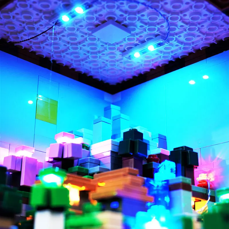 مجموعة إضاءة LED لطاولة الصياغة LEGO 21265 Ideas DIY هدية (لا تشمل مجموعات الطوب لبنات البناء مجموعات النموذج)