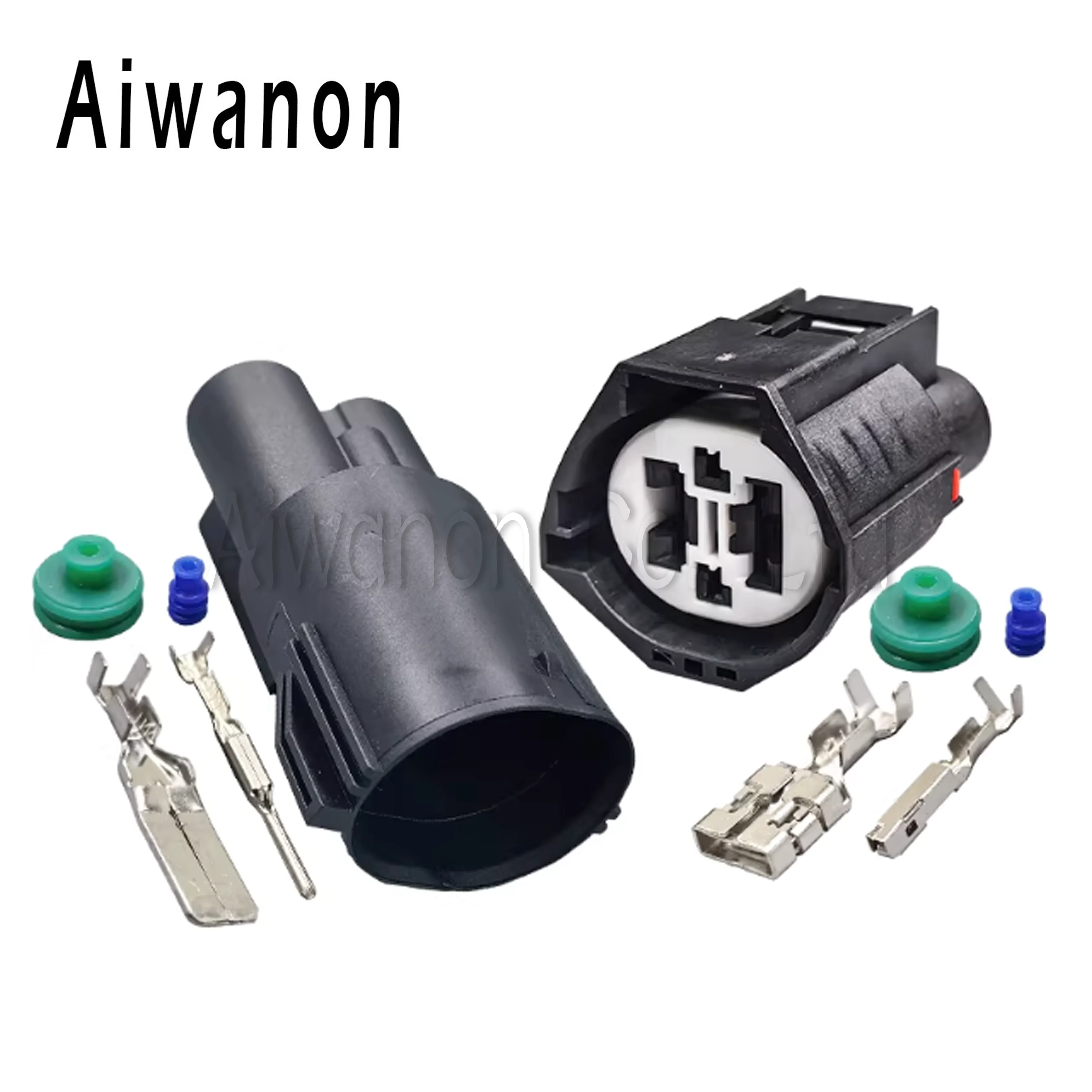 

1 Set 4 Pin 7282-8497-90 Car Radiator Fan Electrical Connectors Waterproof Female Wire Harness Plug for 7283-8497-90
