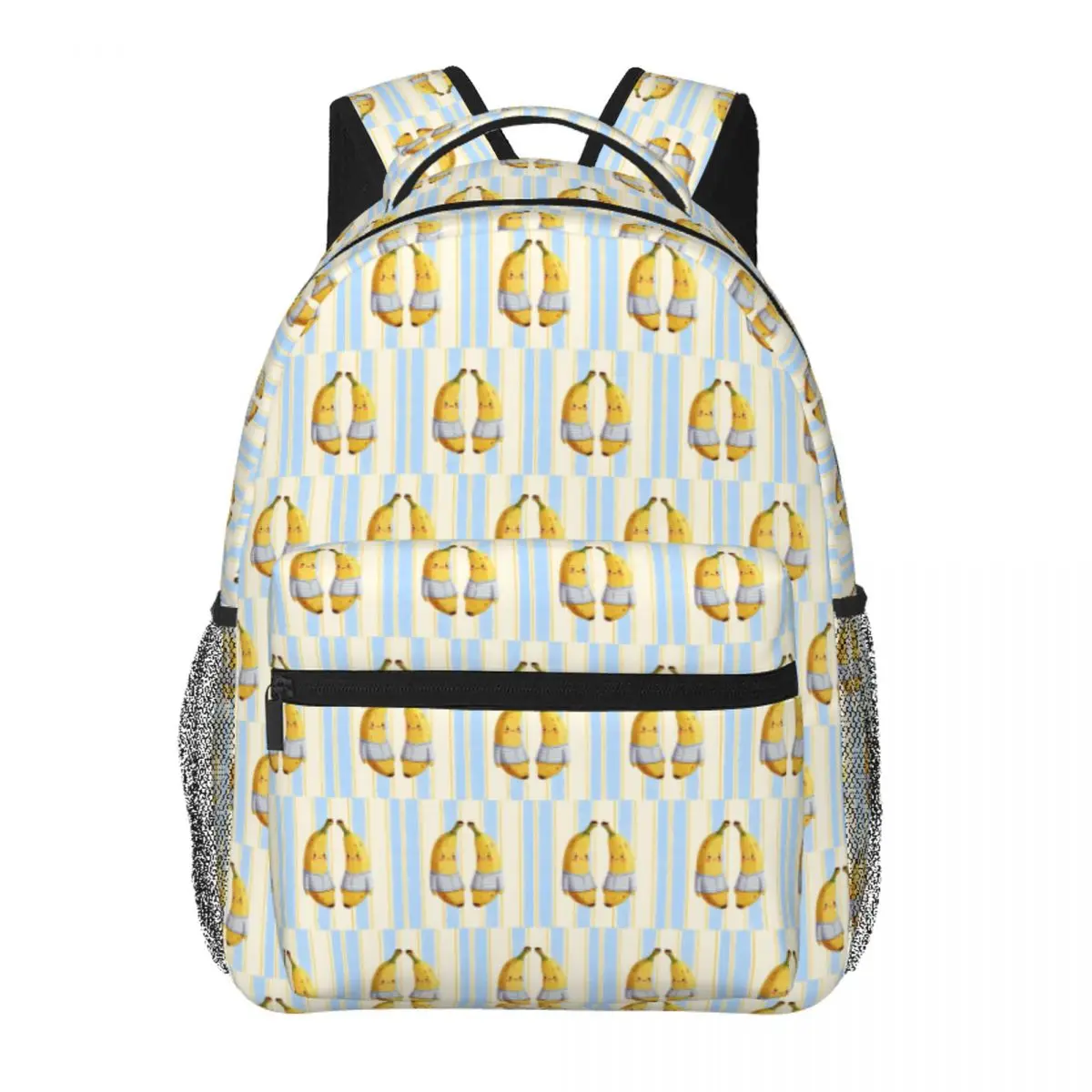 

Bananas In Pyjamas Backpack Student BookBag Kids School Bag Laptop Shoulder Bags for Men Women