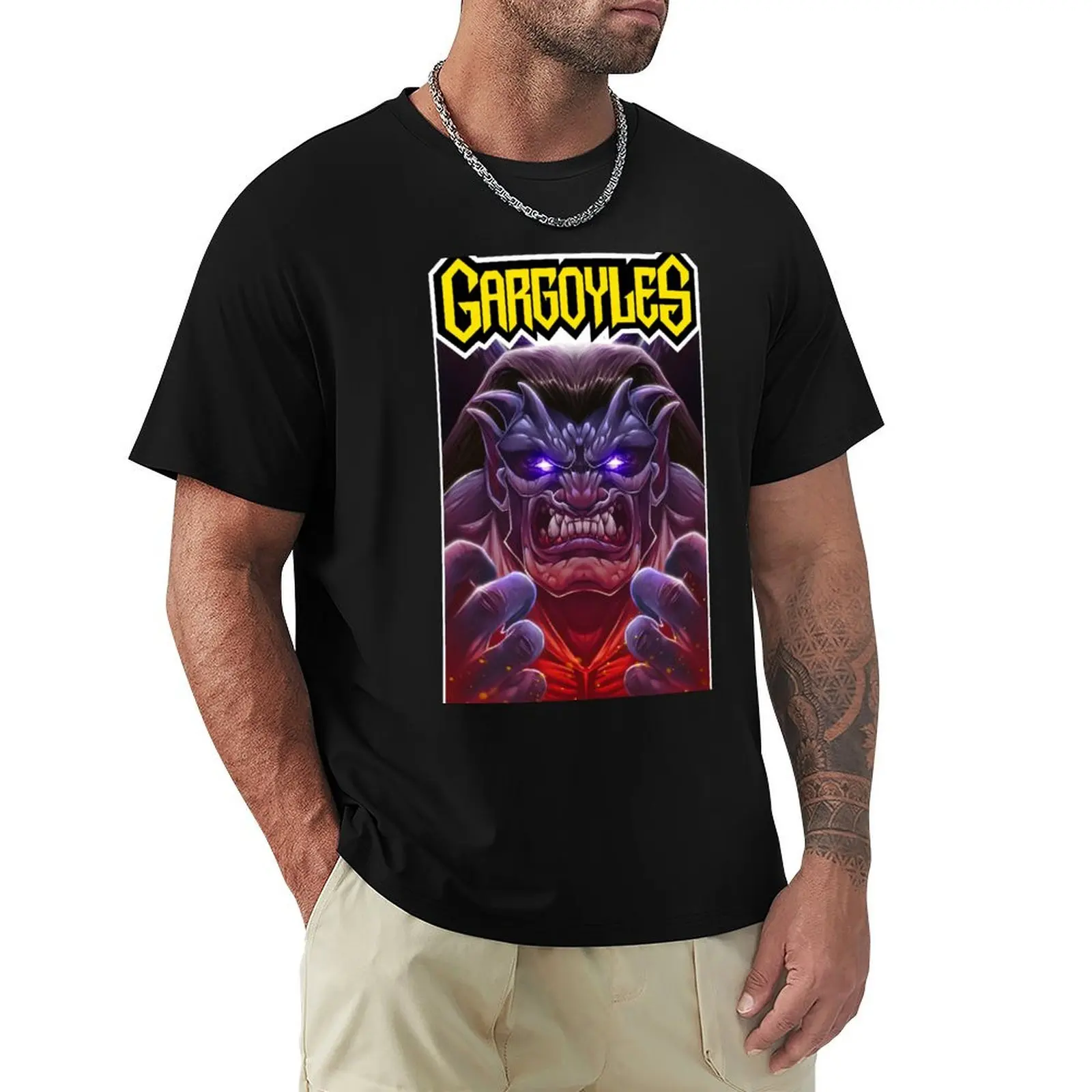 

Gargoyles - Goliath T-Shirt luxury clothing labubu valentines clothes mens graphic t-shirts hip hop
