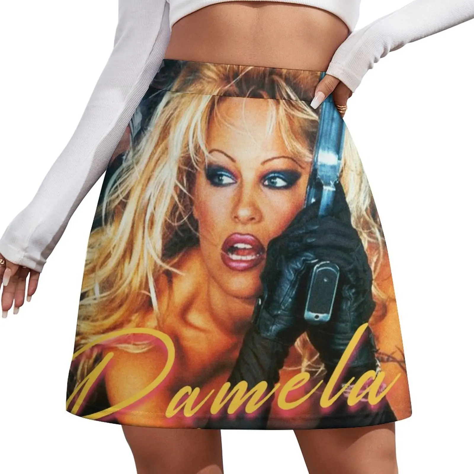 

Pamela Anderson Mini Skirt Sexy mini skirt midi skirt for women