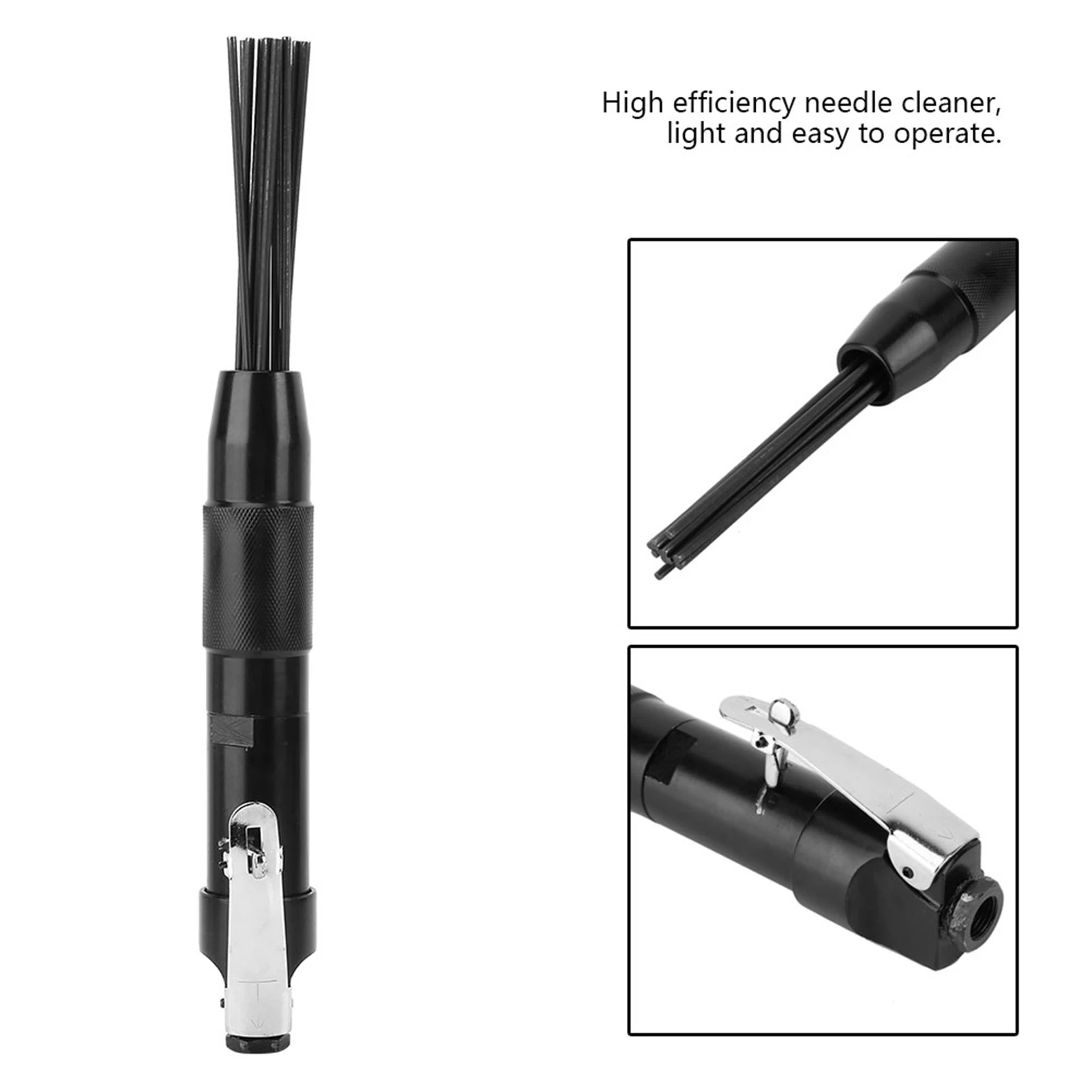 

Needle Slag Cleaner Air Deburring Tool, 4400 rpm Needle Slag Cleaner Air Pneumatic Rust Corrosion Slag Remove Deburring Tool