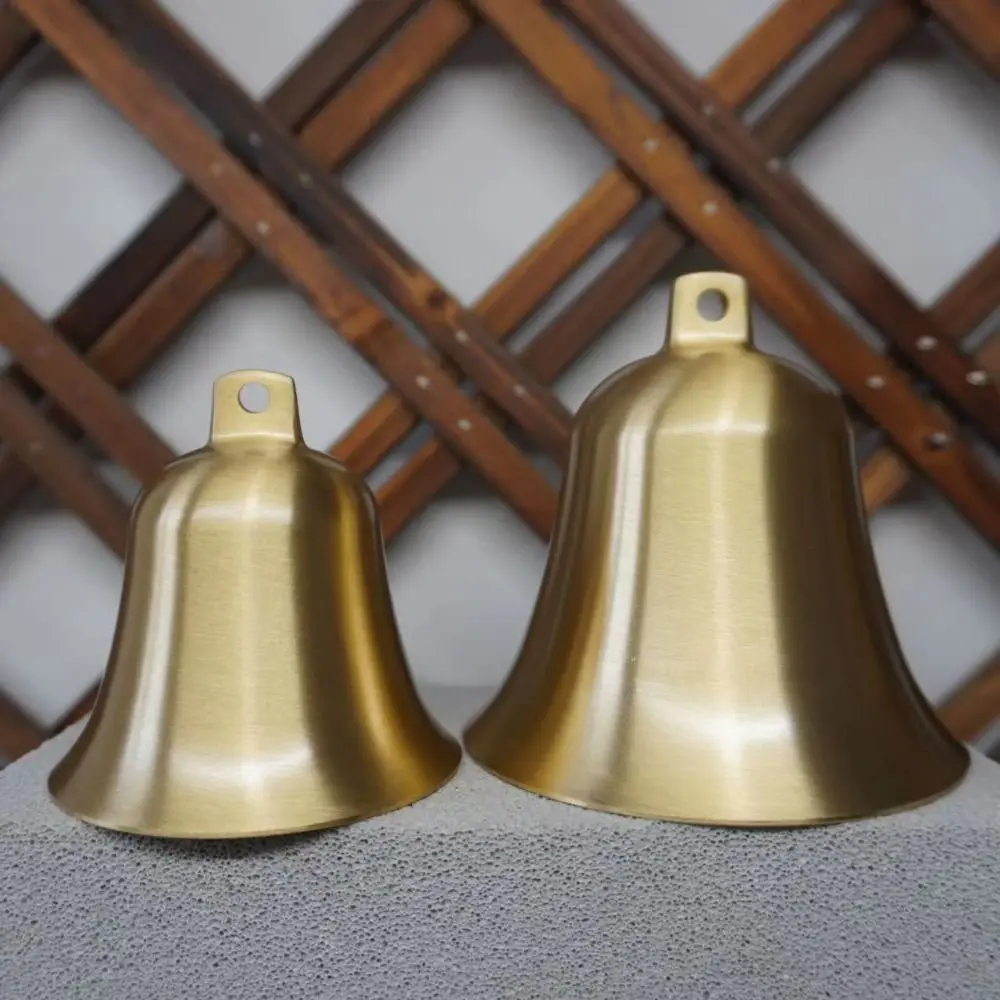 Portable Copper Grazing Copper Bells Gold Retro Style Cow Horse Sheep Bells Bells Ornaments Home Decor
