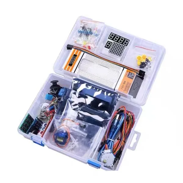 

For UNO R3 Learning Kit, Upgraded Starter Kit, Stepper Motor with Box RFID Kit