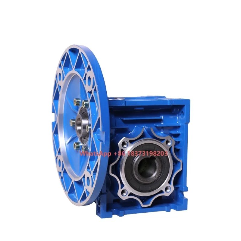

Professional Factory NMRV150 1:50 Ratio Speed Reducer Gearbox Cast Iron Worm Gear Reducer