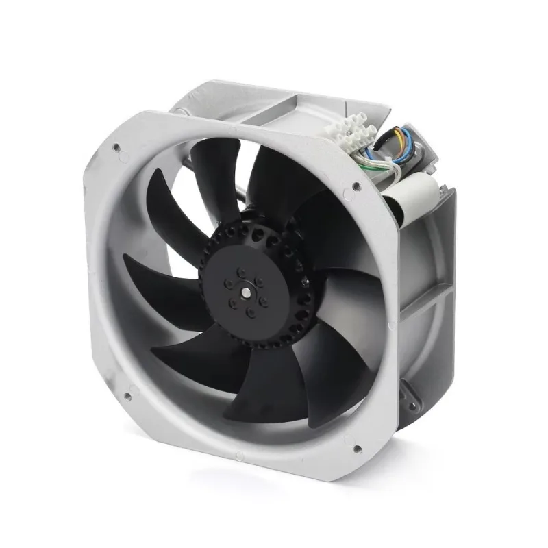Metal impeller series axial flow fans, cast iron square cabinet fans