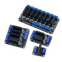 1-10Pcs 1 2 4 8 Channel 5V DC Relay Module Solid State High Level SSR AVR DSP G3MB-202P Relay for arduino
