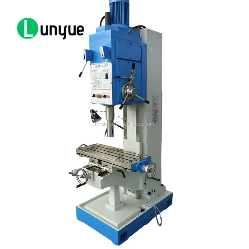 Column Drilling Rig Bench Drill Press Machine for Metal Wood Working High Precision Heavy Duty Industrial Workshop Tool