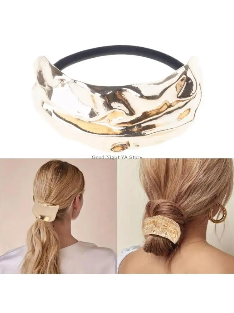 

Fashionable Metal Hair Ties Hair Accessories Headwear For Everyday Hairstyles