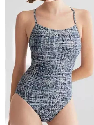 2026 New Women's Speed Suit Swimsuit Triangular Professional Competitive Style High Elasticity Quick Dry Removable Chest Pad - view 3