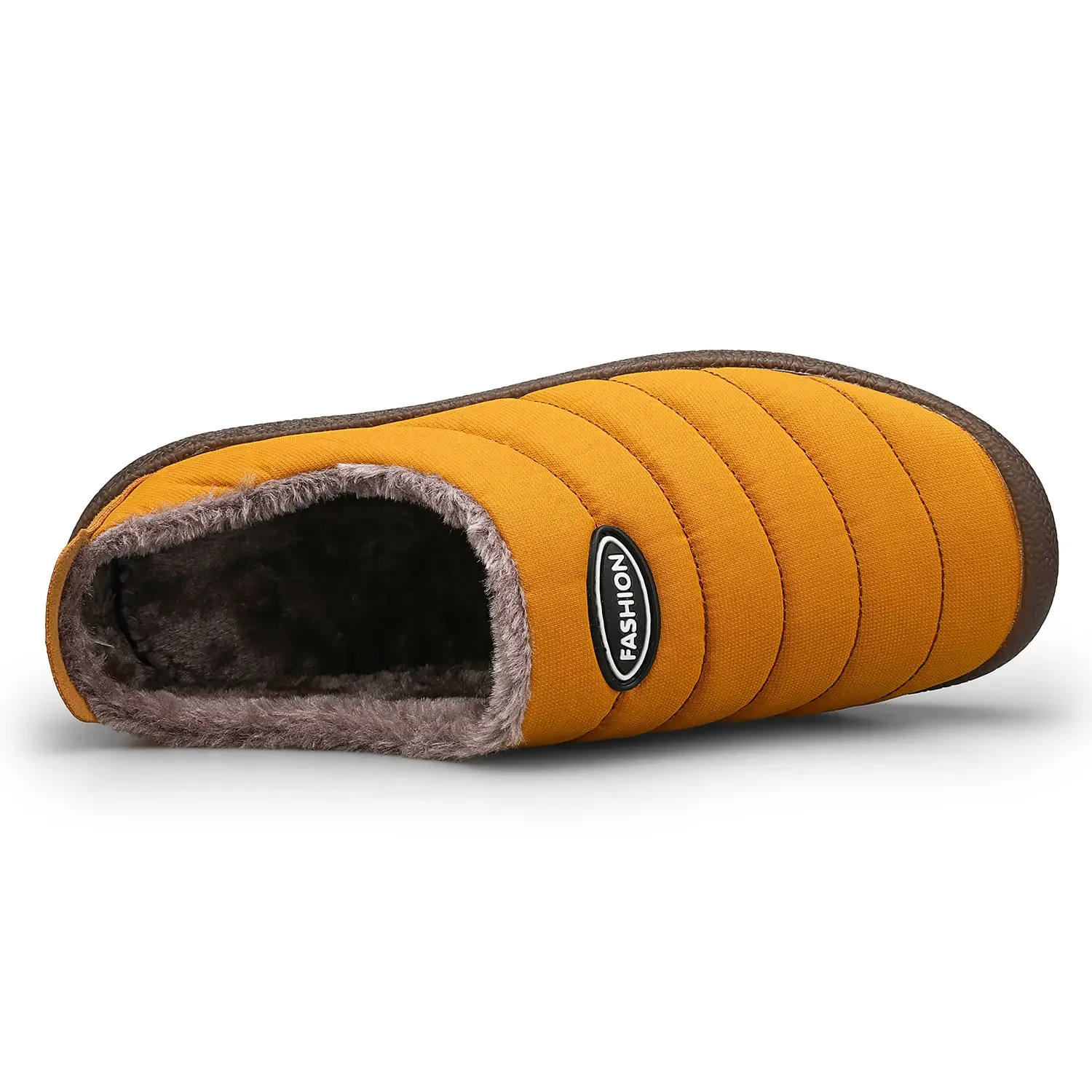 Men's Winter Warm Cotton Mop with Soft Sole and Thick Cotton Winter Boots, Indoor and Outdoor Couple's New 2025 Casual Shoes