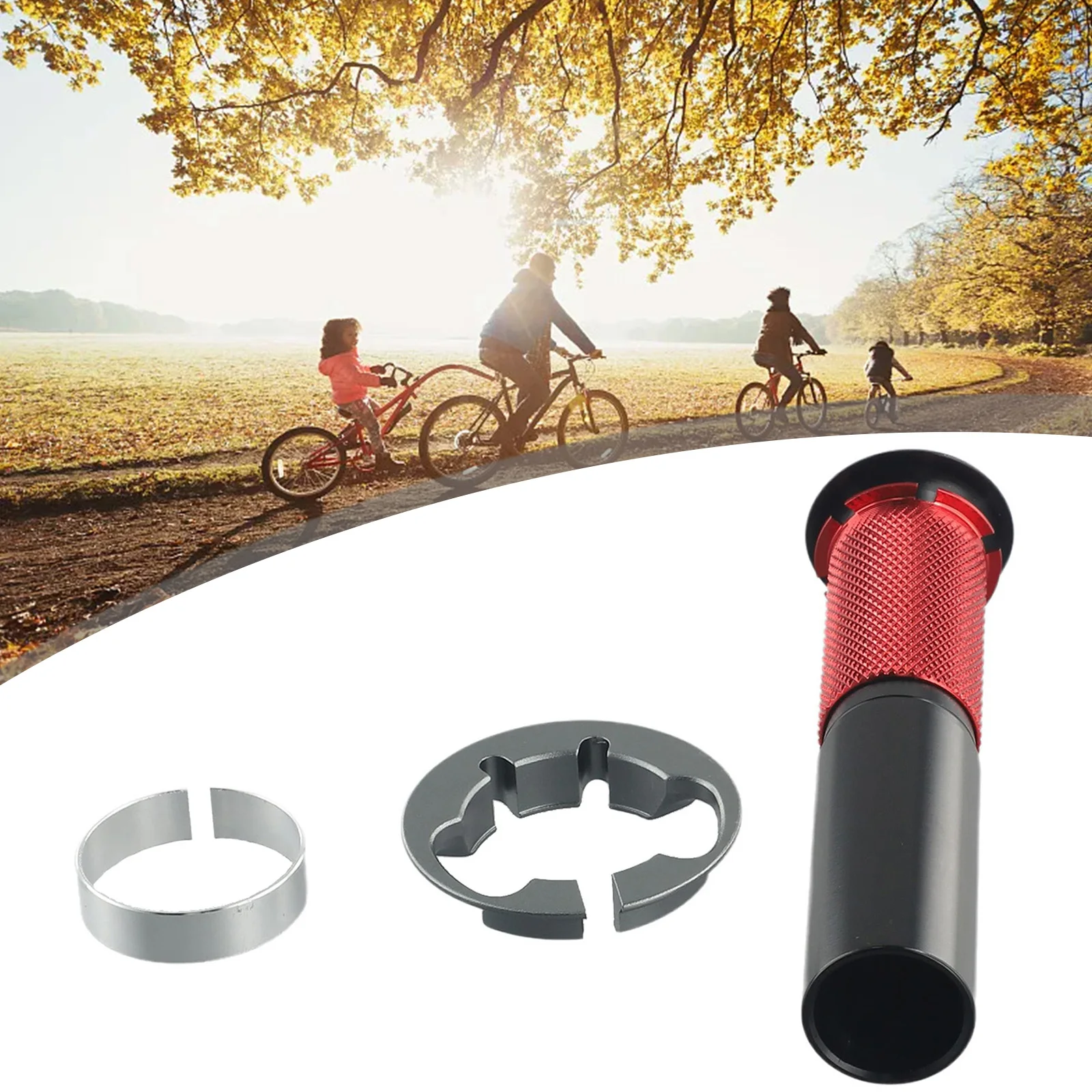 For SL7 Handlebar Ready Headset Expander for Road Bicycle with Internal Cable Support and Metal Compression Components