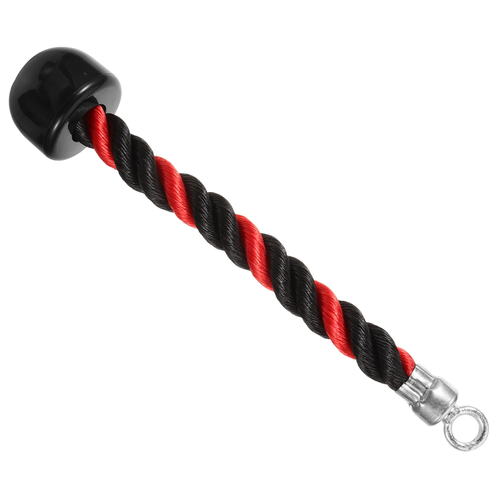 s Rood Zwart Triceps Press Down Rope Single End Gym Kabelbevestiging voor Arm Krachttraining Thuisapparatuur Tricep