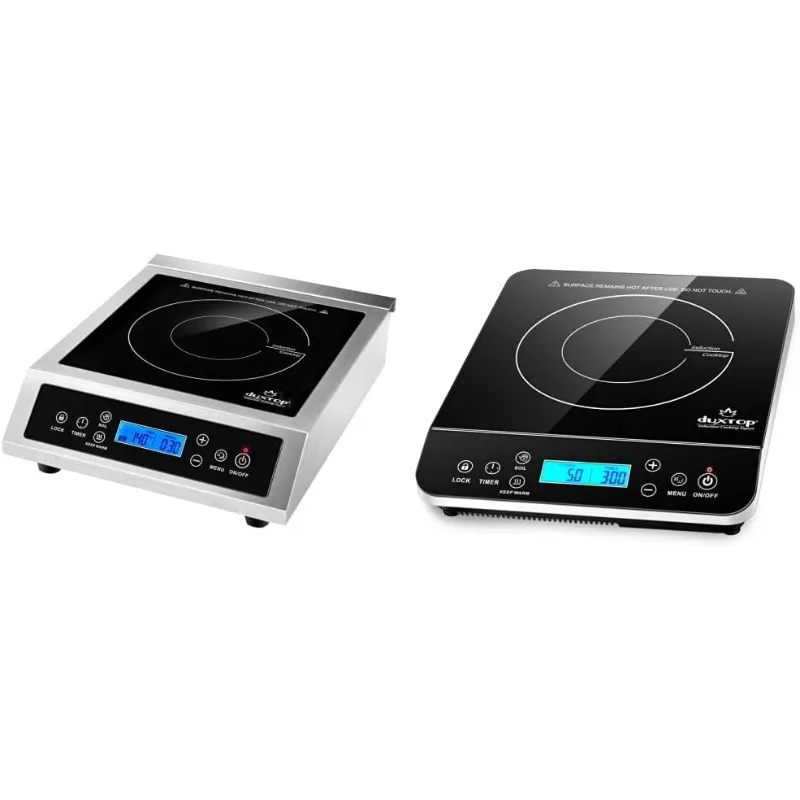 Duxtop Professional Portable Induction Cooktop & Portable Induction Cooktop, Countertop Burner Induction Hot Plate