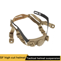 Helmet Inner Suspension System Adjustable Helmet Fixtures For Fast SF High Cut Helmet Hunting Accessories