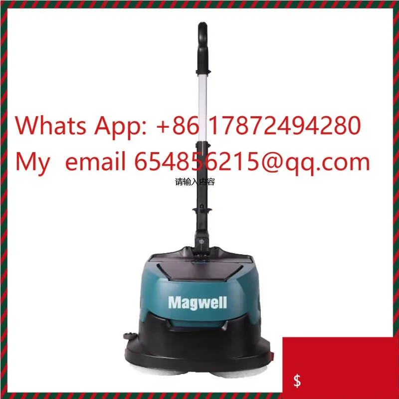 Cordless Mini Floor Scrubber M430B - Hot Selling Marble Floor Cleaning Machine, Portable Floor Scrubbing Tool
