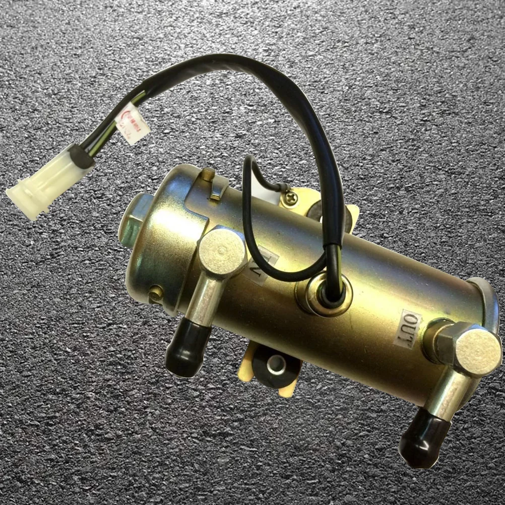 

12V Durable Electronic Fuel Pump Car Heavy Duty Metal Solid Petrol Pump for Motorcycle electric fuel pump