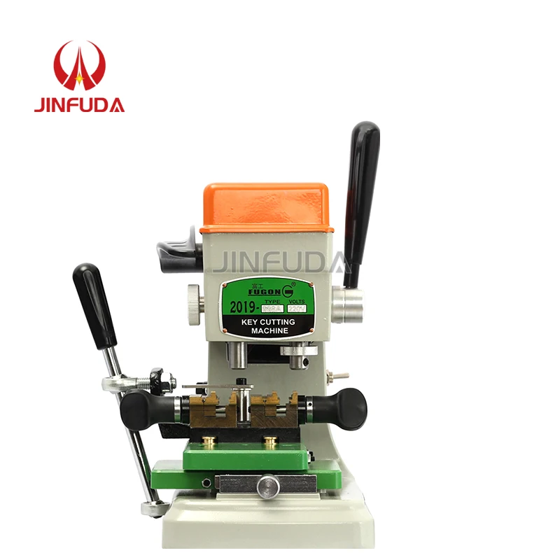 DEFU 668B Manual Vertical Horizontal Punching External Milling Groove Fixture Lengthening And Deepening With Key Machine