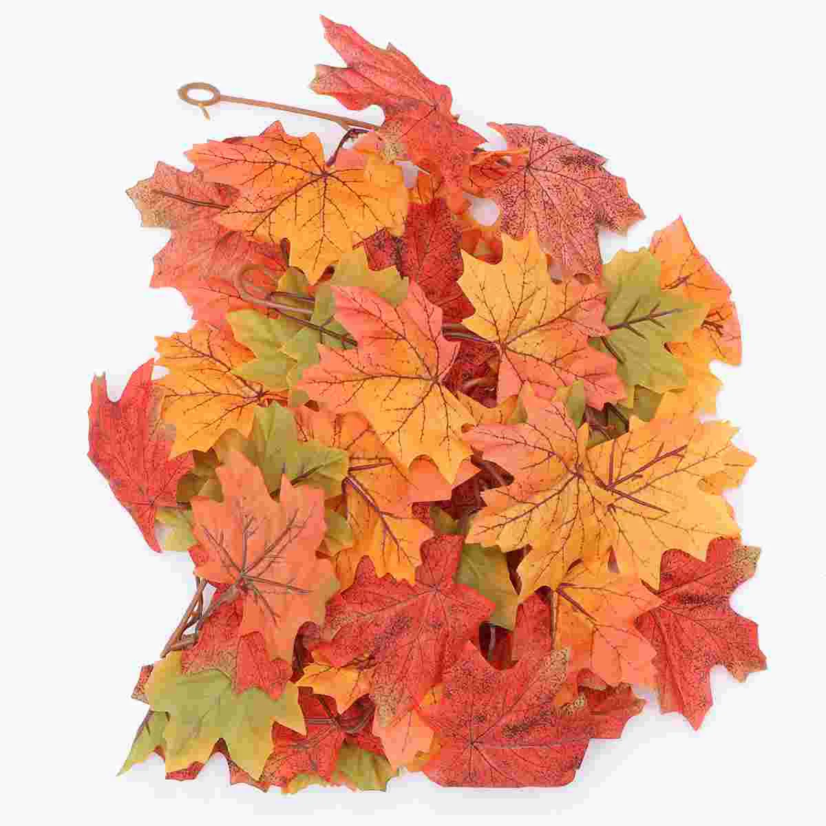 

Autumn Decorations Artificial Vines Halloween Pendant Neutral Baby Foliage Garland Leaves