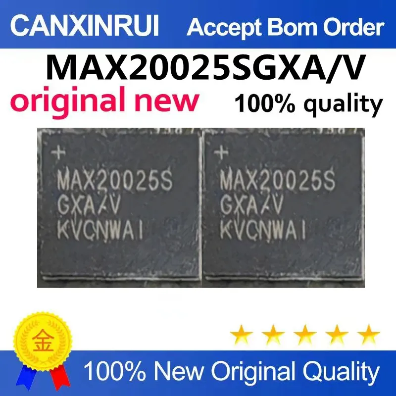 (5-100piezas)MAX20025S MAX20025SGXA /V New Energy Vehicle Charging Serial Decoding Chip BGA