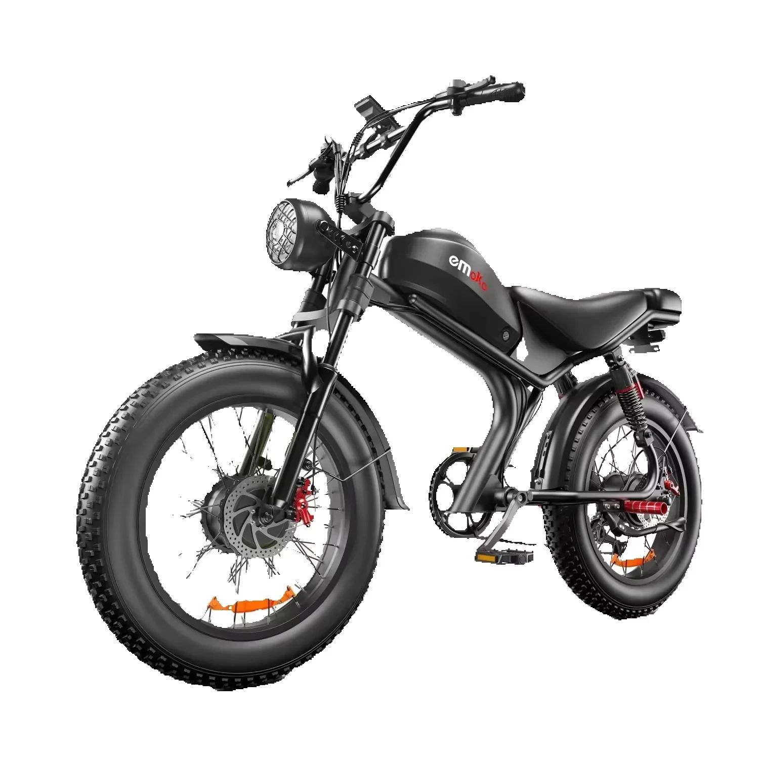 AliExpress 2000W Daul Motor Emoco C93 Electric Bicycle 48V23AH Battery Electric Bike Hydraulic Brake Motorcycle 20*4.0 Inch Fat Tire E-bike