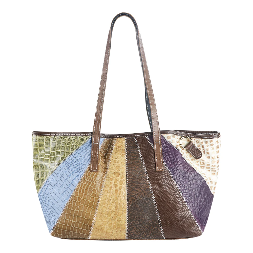 

URBAN MASTERLuxury Designer Retro Tote Bags for Women Genuine Leather Large Capacity Handbag Color Shoulder Crossbody Bag 3207