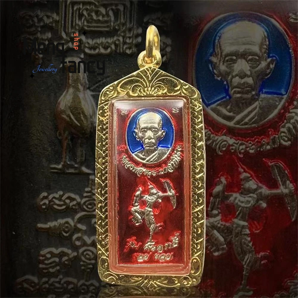 New Thai Buddha Pendant Handicraft Buddhist Amulets Small Simple Elegant High-grade Popular Luxury Quality Jewelry Holiday Gifts