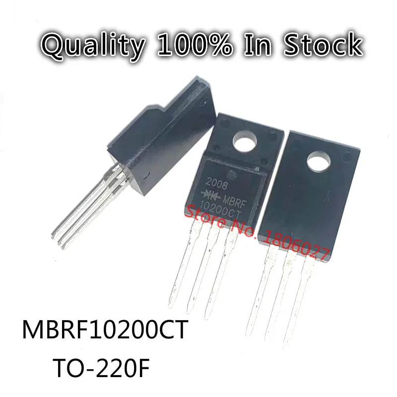 10PCS/Lot    MBRF10200CT    MBRF20100CT  MBRF10150CT  MBRF20150CT    TO-220F   Triode