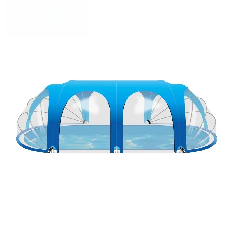 

Ph08 Oval Inground Above Ground Pool Dome Schwimmbad Kuppel