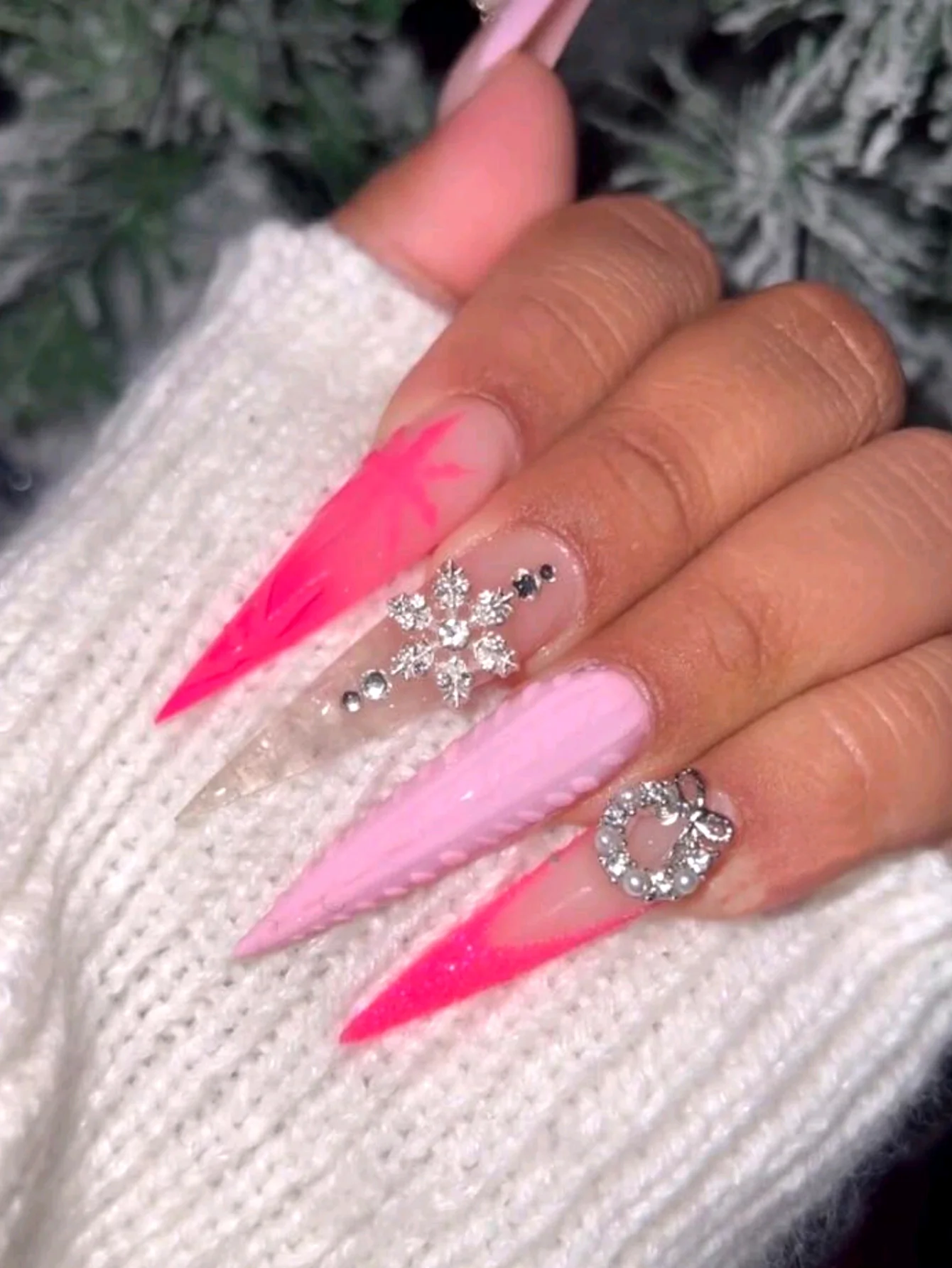 10pcs Nail Art Nail Charm Nail Accessories Luxury Exquisite Wreath, Bell Shining Nail Gem DIY Nail Technician, Store Exclusive