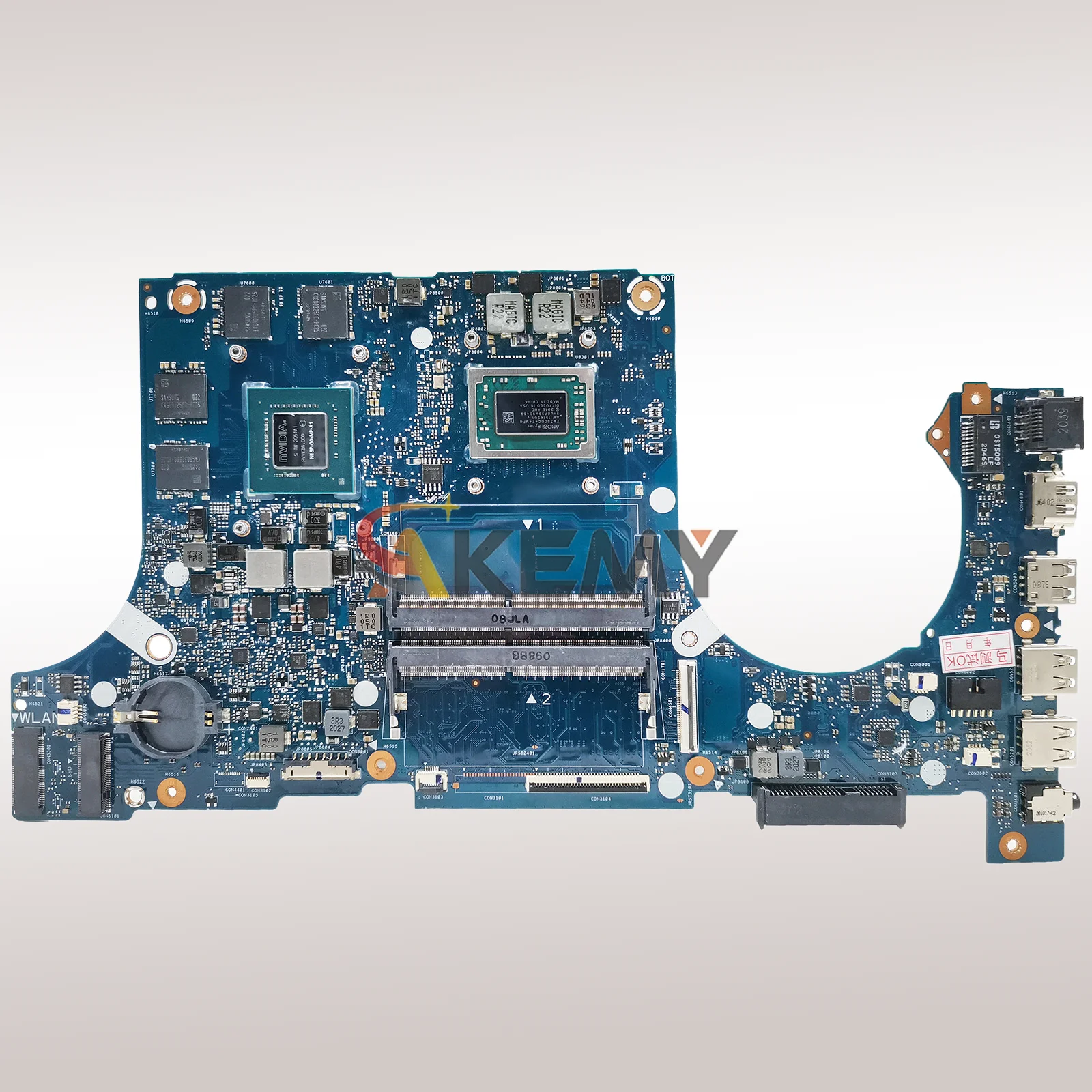 ASUS TUF 게이밍 FX705GD FX505D FX95D FX705GT FX705GE용 FX705DT 노트북 메인보드 (R3 R5 R7 CPU 테스트 완료, 빠른 배송)