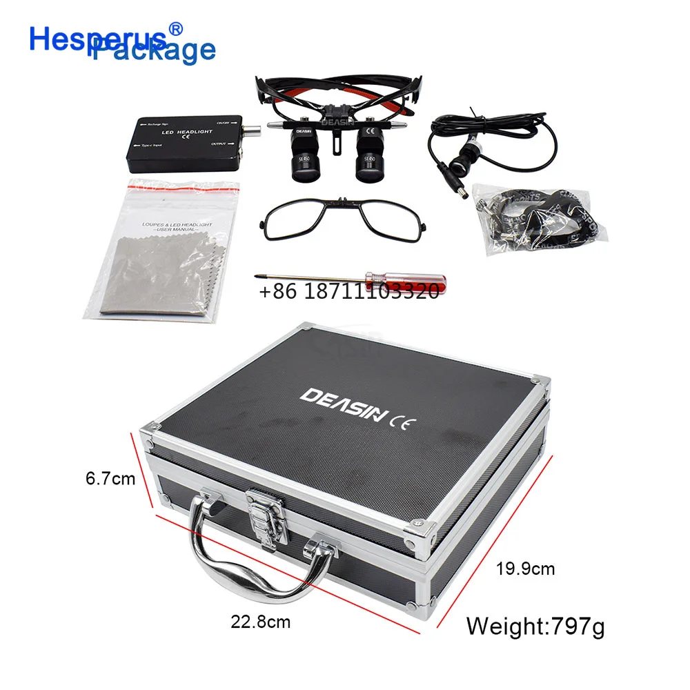 Рисунок 3 - 5 стоматологических 48 °   Лупы