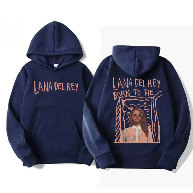 Singer Lana Del Rey Born To Die Album Graphic Hoodie Men Women Fashion Gothic Sweatshirts Hip Hop Punk Harajuku Pullover Hoodies