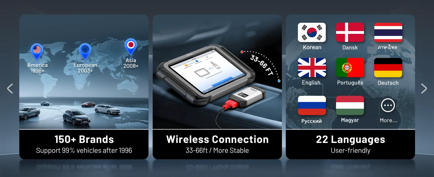 XTOOL D9S PRO Steuergeräte-Programmiergerät, Kfz-Diagnosegerät mit Topologiekarte 2026, Kfz-Scanner mit 45 Diensten, OBD2-Scanner – Detail 16