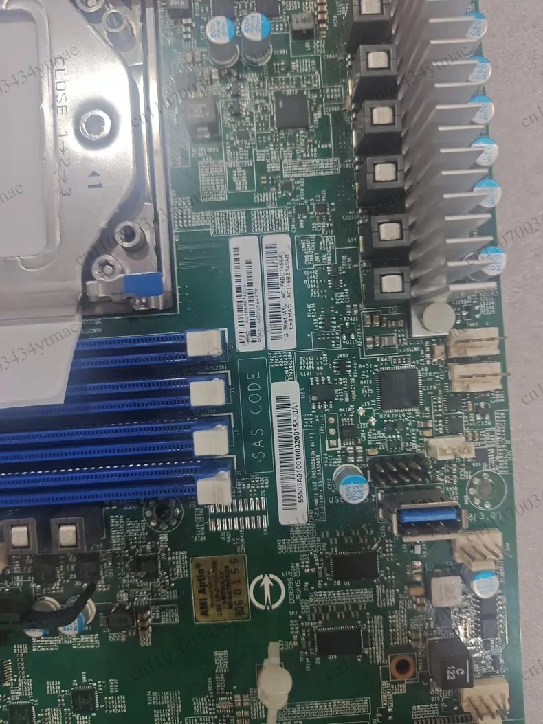 Dual EPYC Server Mainboard H11DSi REV 2.0 H11DSi NT REG ECC DDR4 Support 7742 CPU Fully Tested Working