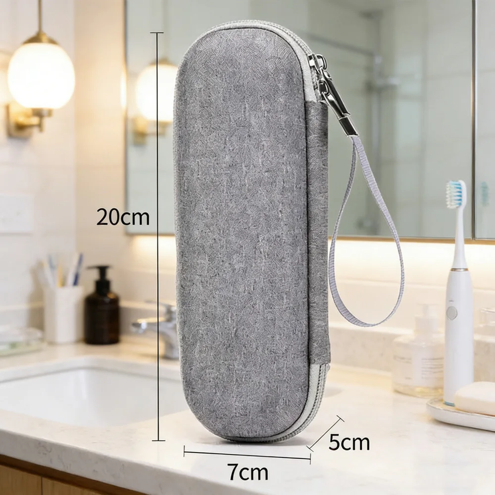 Universal EVA Protective Case Waterproof Dustproof Bag for Electric Toothbrush and Charging Cable Travel Use gallery 5
