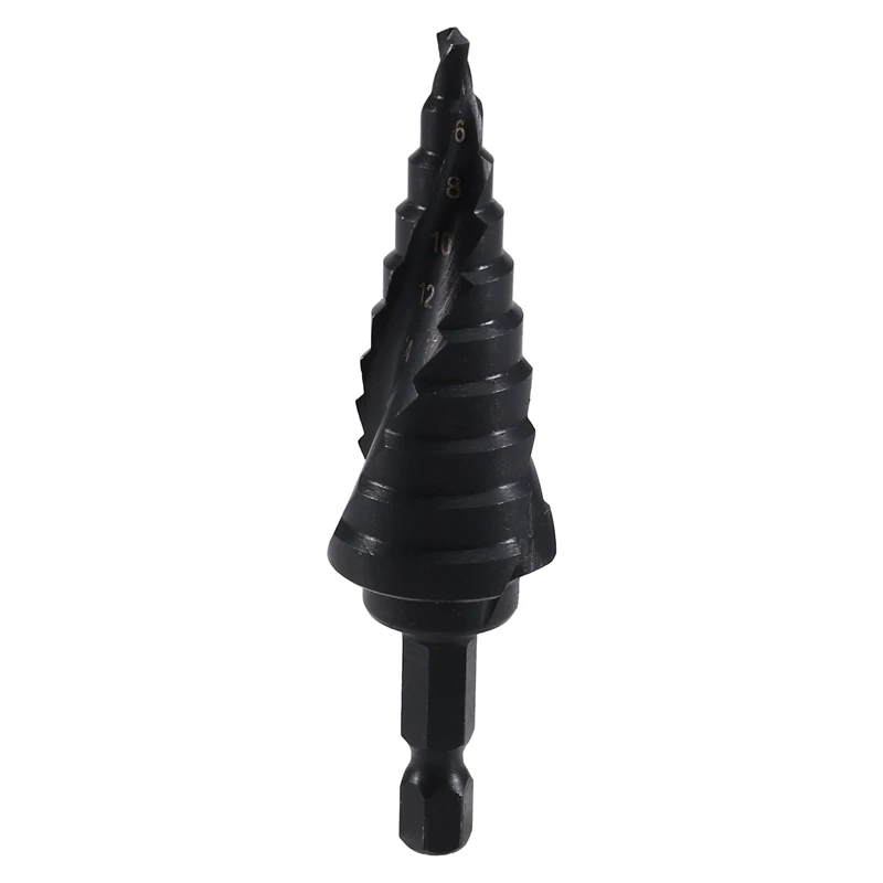 Step Drill Bit for Metal, 3/16