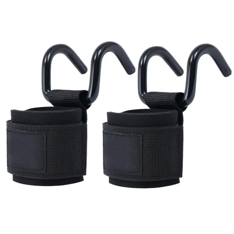 

Weight Lifting Hooks For Men Deadlift Lat Pulldown Rowing Grip Versatile Wrist Support Straps With Hook For Deadlift Squat Pull
