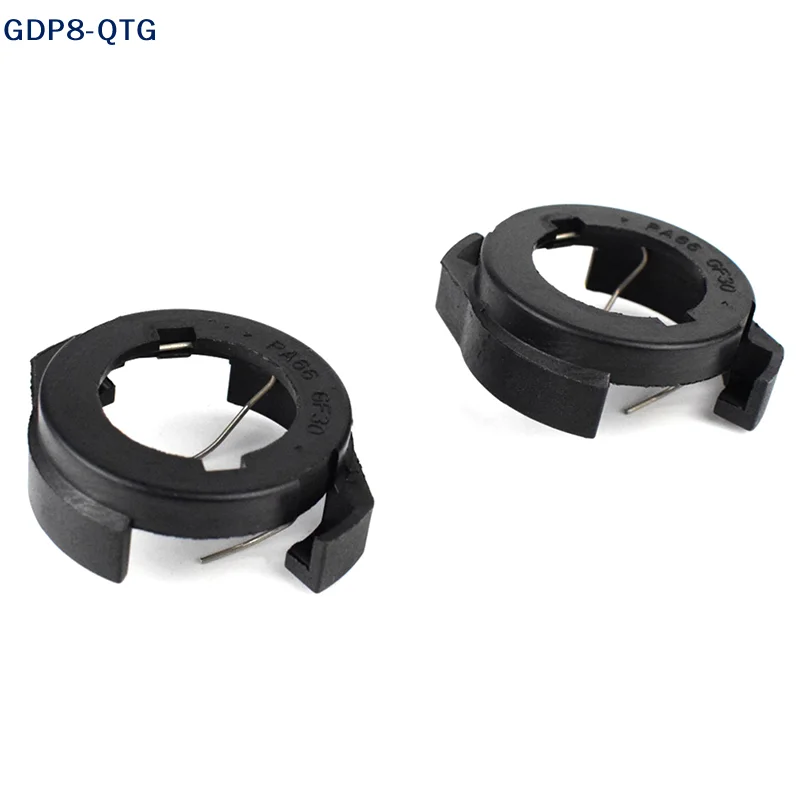 NEW 1Pair H7 Automobile Led Headlight Bulb Base Replacement Holder Adapter Retainer Cover