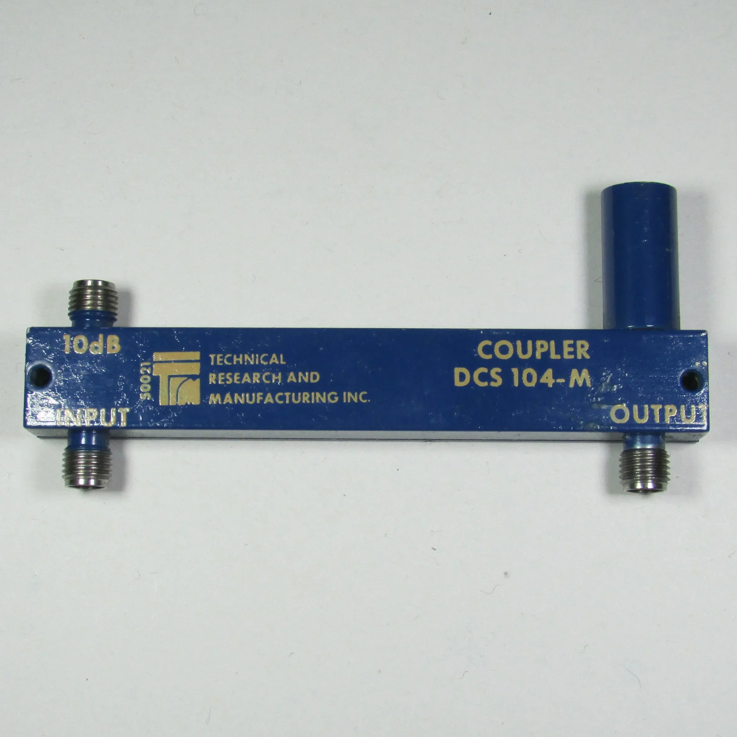 

TRM Dcs104-m 0.5-1ghz 10dB SMA Broadband Directional Coupler